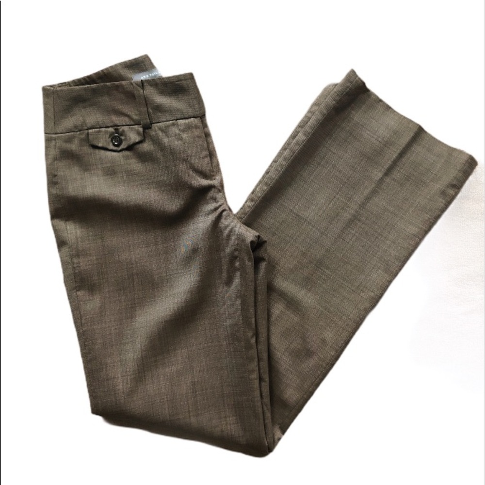 Ann Taylor Lindsay Career Pants Brown 0